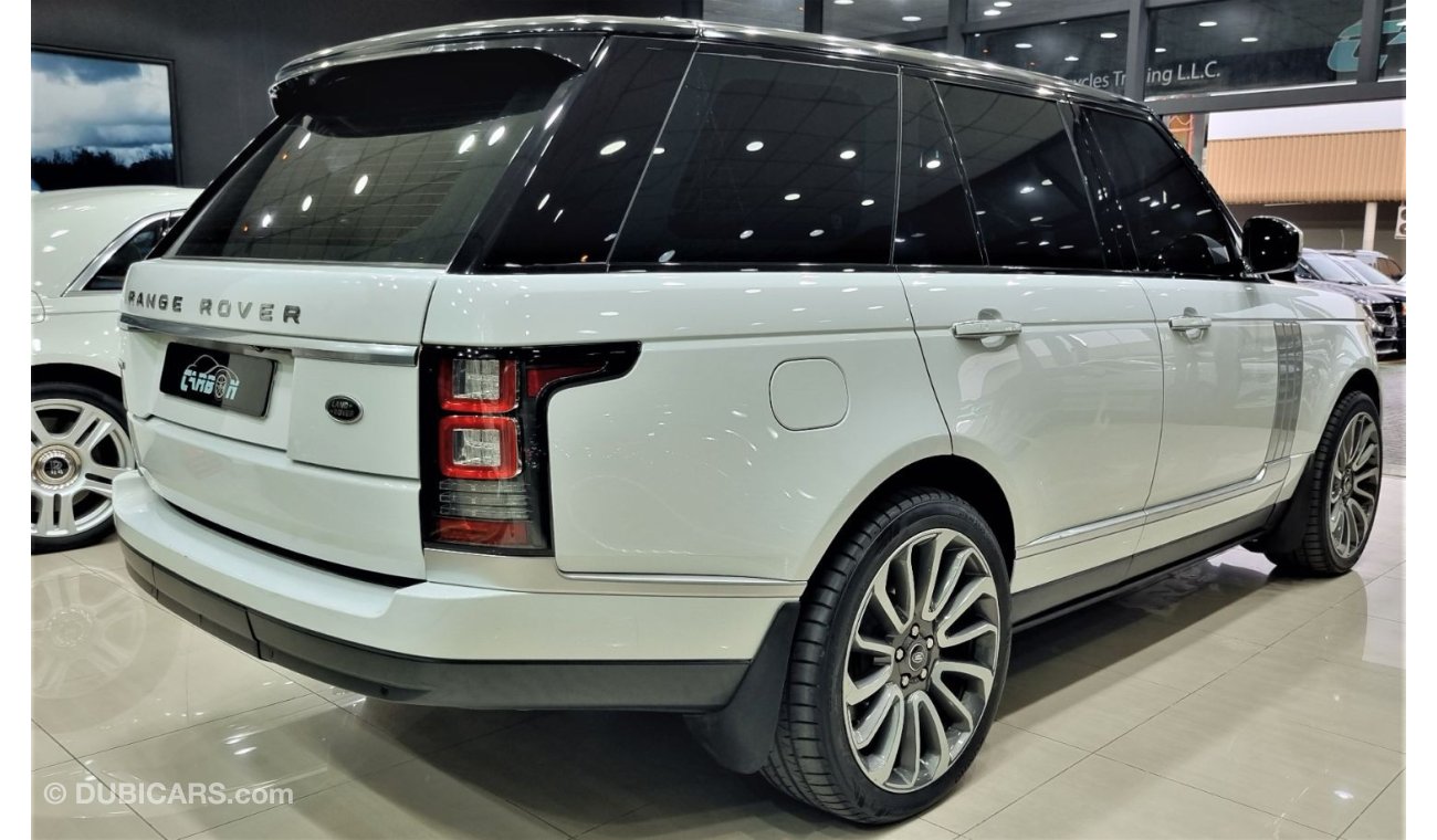 Land Rover Range Rover Vogue Autobiography RANGE ROVER VOGUE AUTOBIOGRAPHY 2014 GCC LOW MILEAGE ONLY 106K KM FOR 169K AED