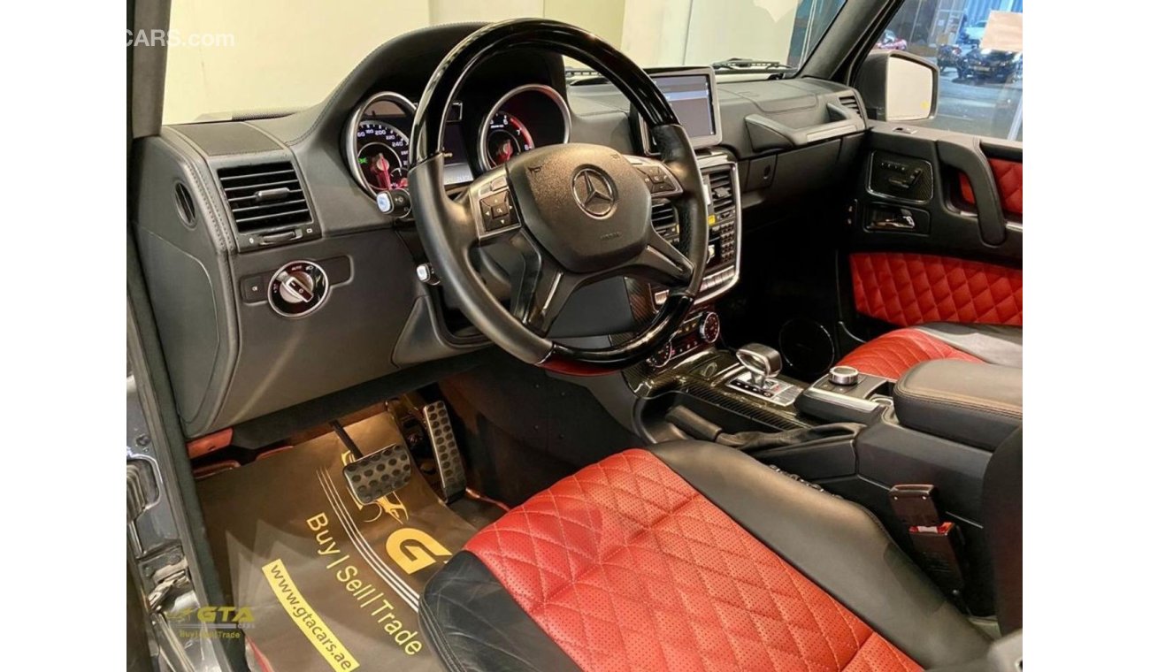 Mercedes-Benz G 63 AMG 2013 Mercedes G-63 AMG, Carbon Fiber Interior, GCC, Stunning Condition