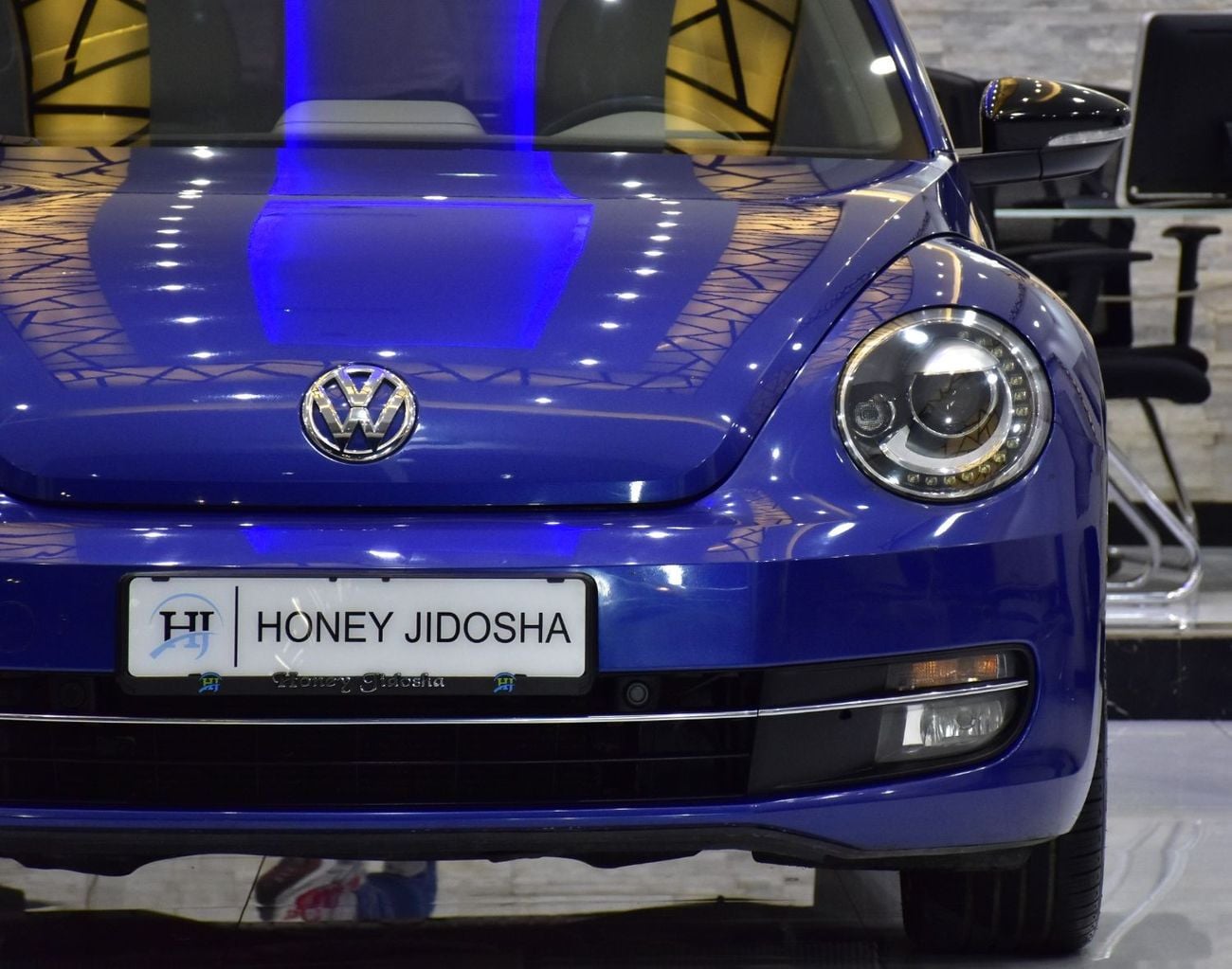 Volkswagen Beetle EXCELLENT DEAL for our Volkswagen Beetle ( 2015 Model ) in Blue Color GCC Specs