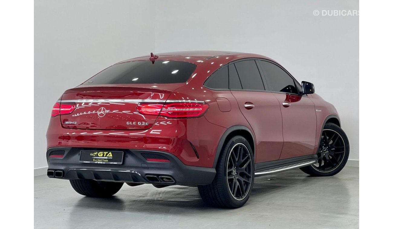 مرسيدس بنز GLE 63 AMG 2016 Mercedes-Benz GLE-63 S Coupe, Full Service History, Warranty, GCC