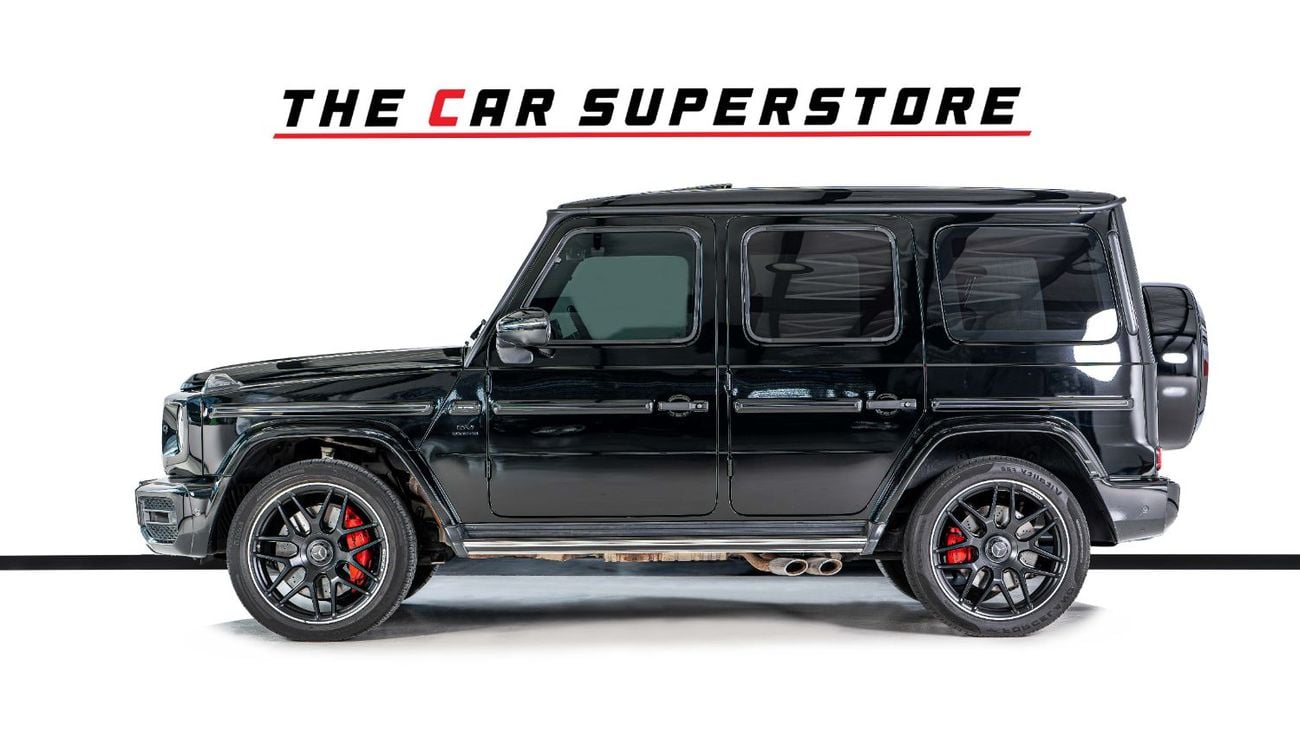 Mercedes-Benz G 63 AMG 4MATIC SUV Night Package II-Carbon Fiber Package-Low Mileage-Under Warranty Until 2027