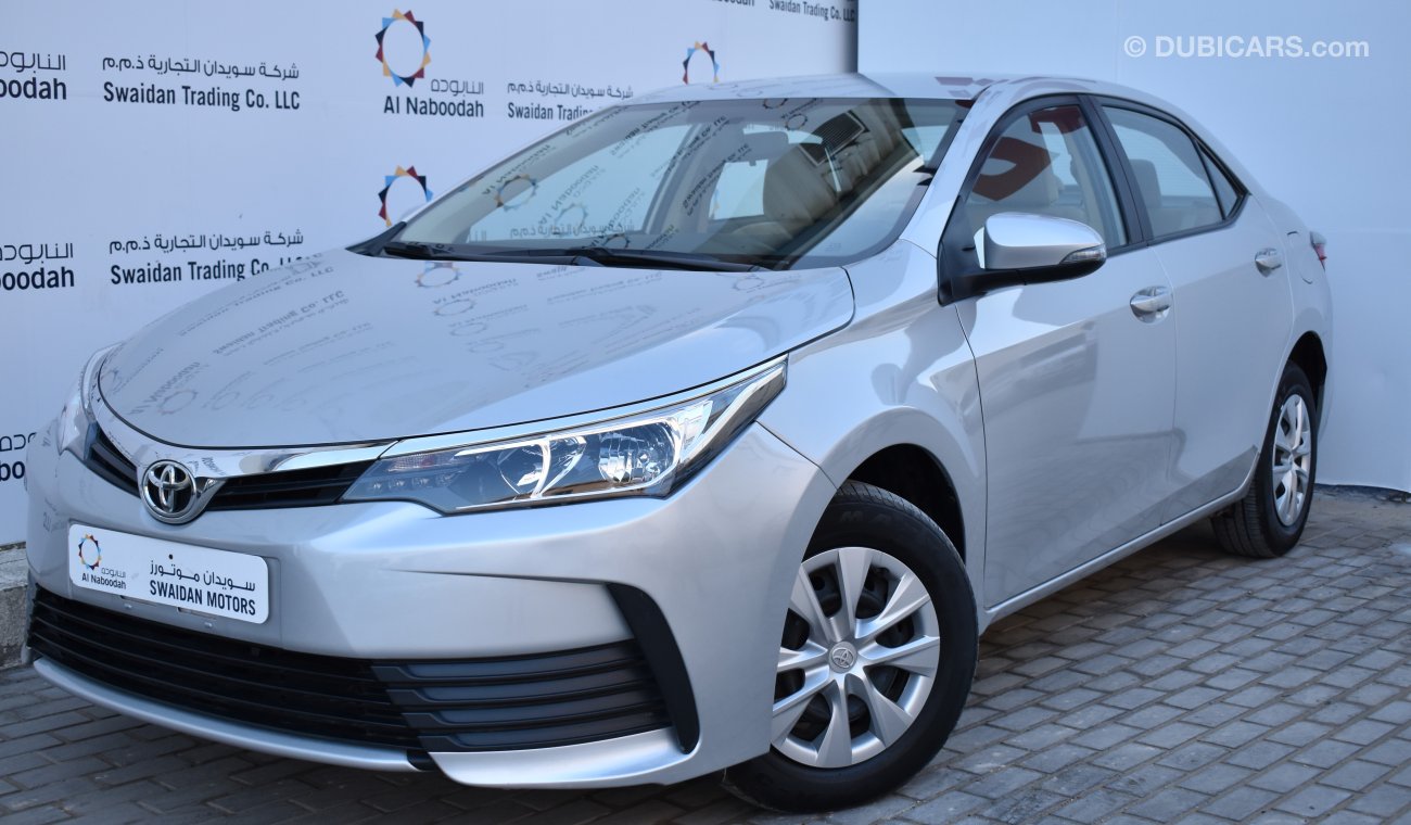 Toyota Corolla 1.6L SE 2018 GCC SPECS WITH DEALER WARRANTY