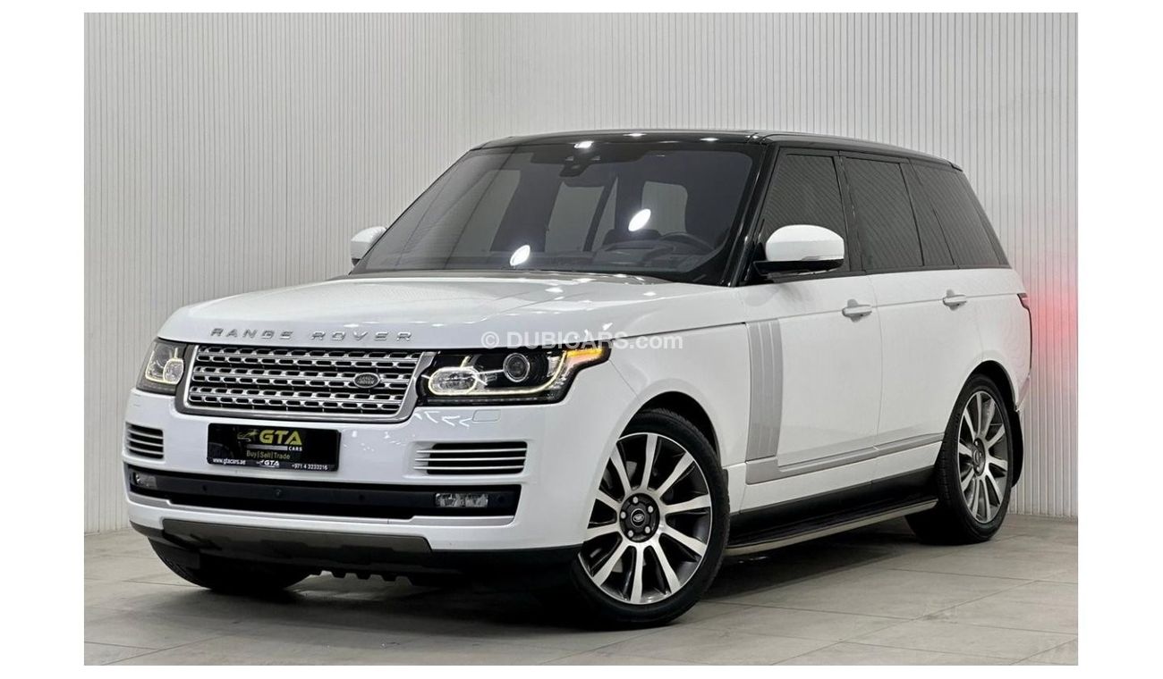 Land Rover Range Rover 2017 Range Rover Vogue V8 SE Supercharged, Warranty, Full Service History, Full Options, GCC