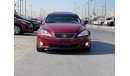 Lexus IS250 Lexus IS250 2009 red color