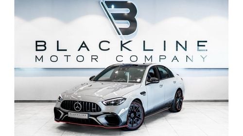 Mercedes-Benz C 63 AMG 2024 Mercedes C63s AMG E-Performance F1 Edition, 2029 Mercedes Warranty + Service, Very Low KMs, GCC