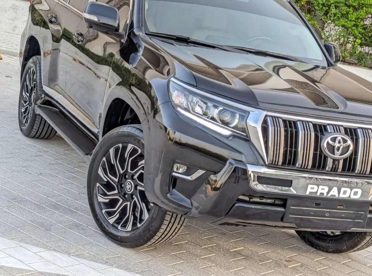 تويوتا برادو Toyota prado 2011model Facelifte 2023 2.7 v4 petrol Engine Colour Black Transmission Automatic Inter