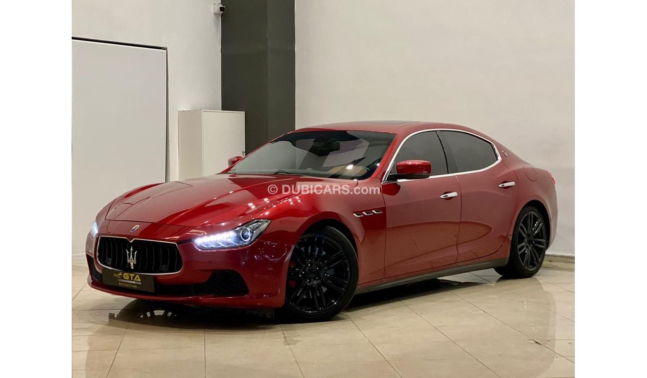 Maserati Ghibli 2015 Maserati Ghibli S Q4, Warranty, Full Service History, GCC