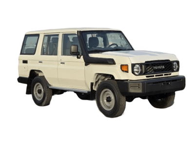 تويوتا لاند كروزر 70 ECTEMP001 - 2025 Toyota LC76 5 Doors Hardtop - 4.2L Diesel Manual – White