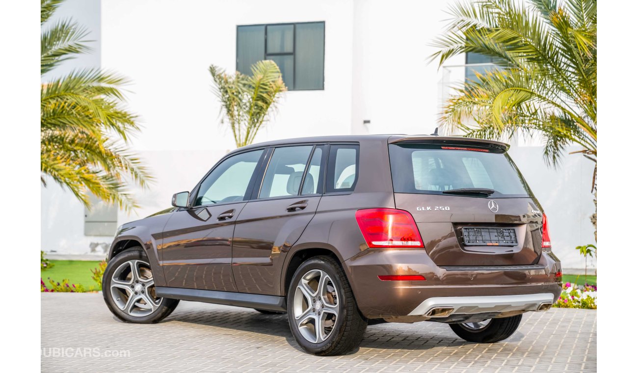 Mercedes-Benz GLK 250 | AED 1,547 Per Month | 0% DP | Amazing Condition