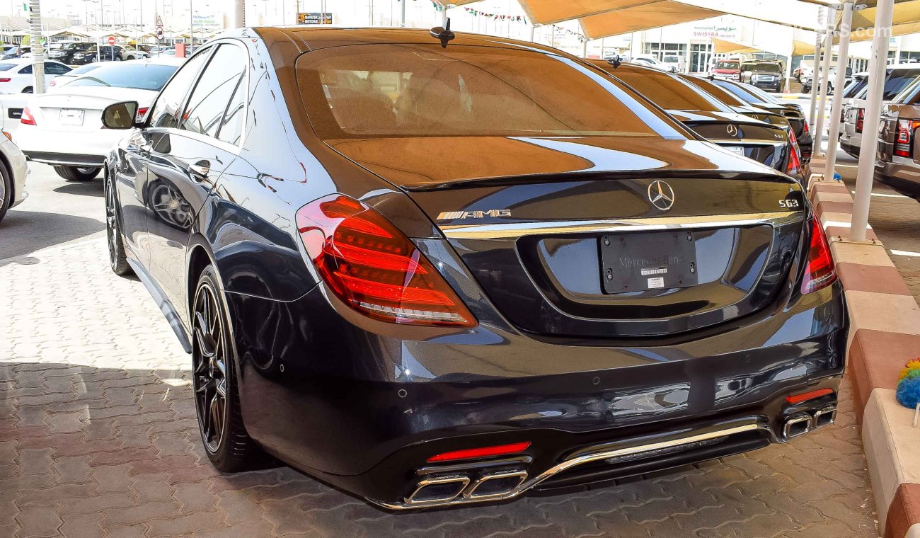 مرسيدس بنز S 550 With S63 AMG Body kit 4Matic    USA