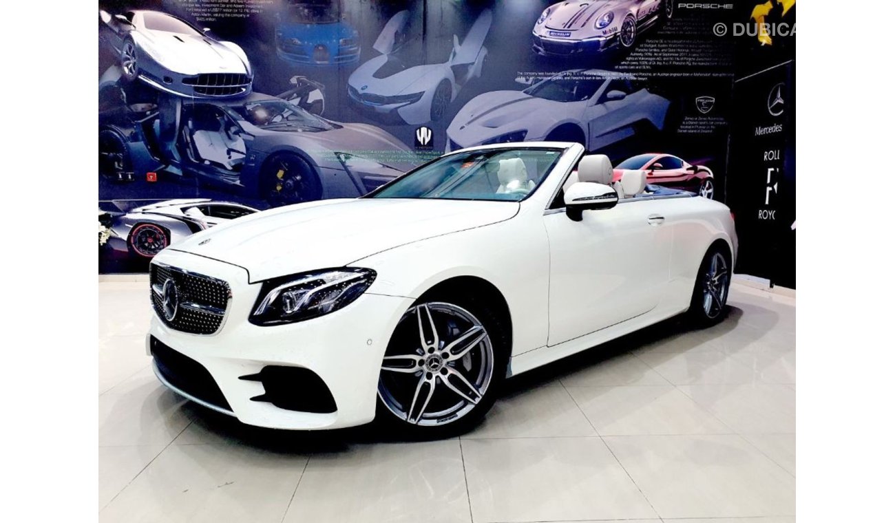 Mercedes-Benz E 450 CONVERTIBLE - 2019 - ONE YEAR WARRANTY -