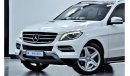 مرسيدس بنز ML 350 EXCELLENT DEAL for our Mercedes Benz ML350 ( 2014 Model ) in White Color GCC Specs