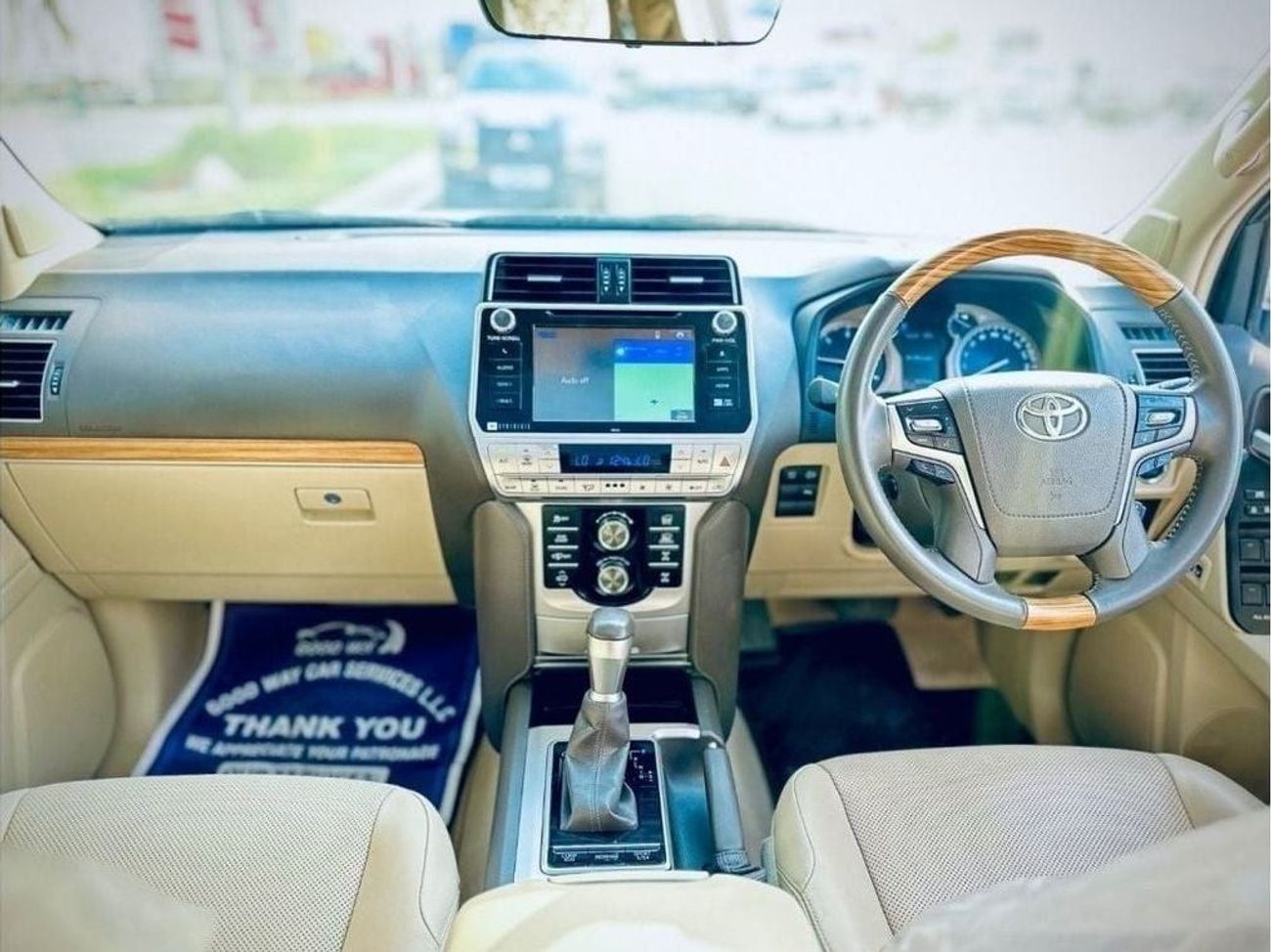 Toyota Prado 2018 Kakadu RHD Diesel Engine Full Option Very Clean Title