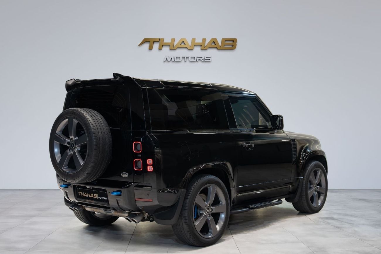 Land Rover Defender 90 P525 - 2022 | AL TAYER | SHORT-WHEEL BASE | V8 EDITION | UNDER WARRANTY | PERFECT CONDITION