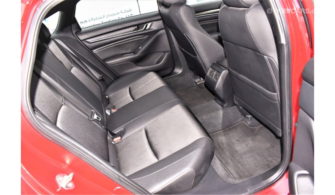 Honda Accord AED 1860 PM | SPORT 1.5L TC GCC DEALER WARRANTY