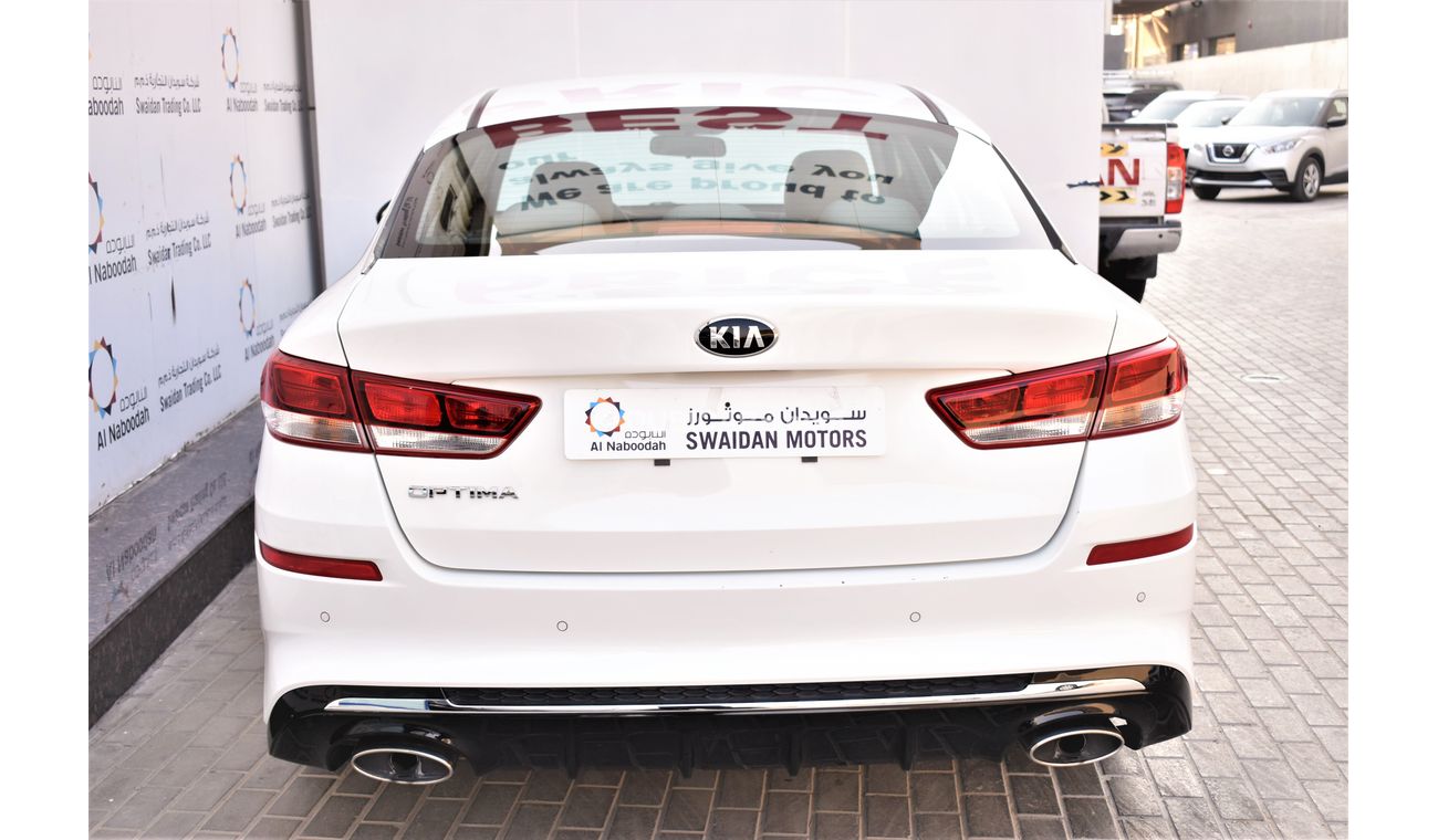 Kia Optima AED 1272 PM | 2.4L LX GCC WARRANTY