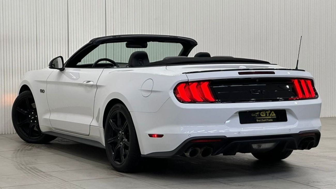 Ford Mustang 2019 Ford Mustang GT Convertible, Nov 2026 Ford Warranty, Service Pack, Excellent Condition, GCC