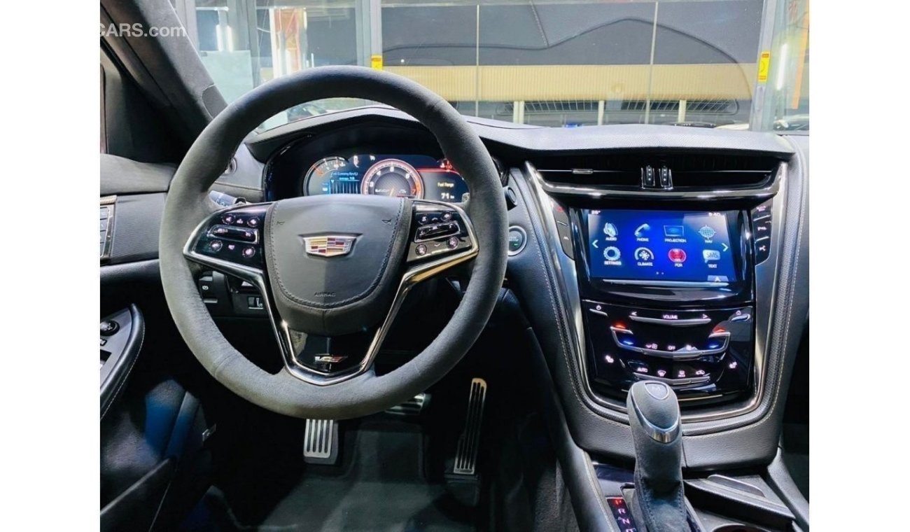 Cadillac CTS V V CADILLAC CTS-V 2016 GCC CAR IN VERY GOOD CONDITION FULL SERVICE HISTORY FOR 165K AED