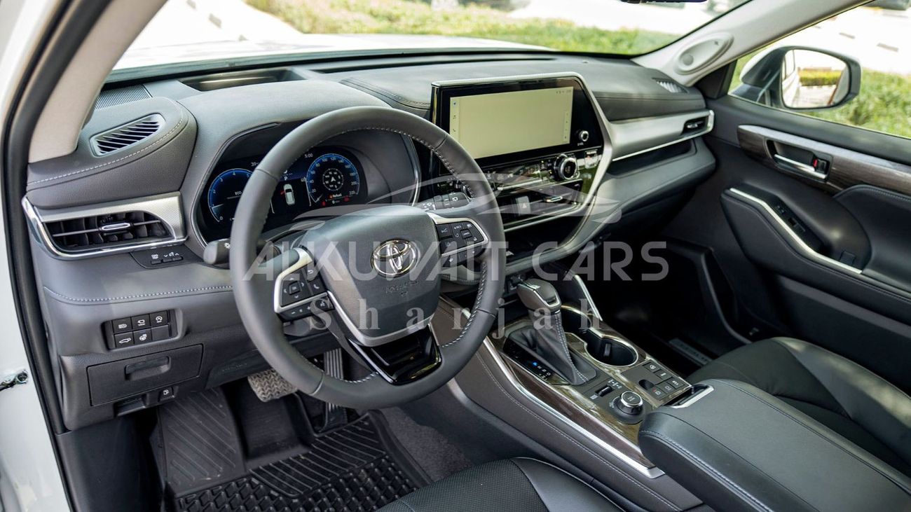 تويوتا هايلاندر TOYOTA HIGHLANDER PLATINUM 2.4P AWD AT MY2023 – WHITE