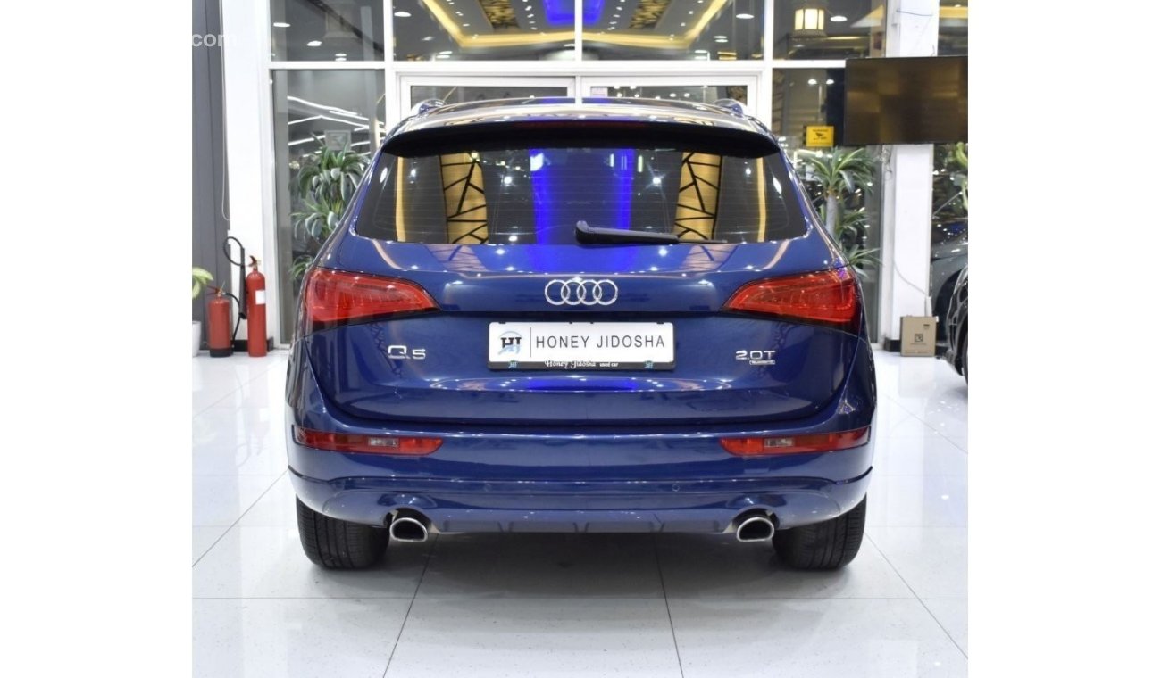 Audi Q5 EXCELLENT DEAL for our Audi Q5 2.0t Quattro ( 2014 Model ) in Blue Color GCC Specs
