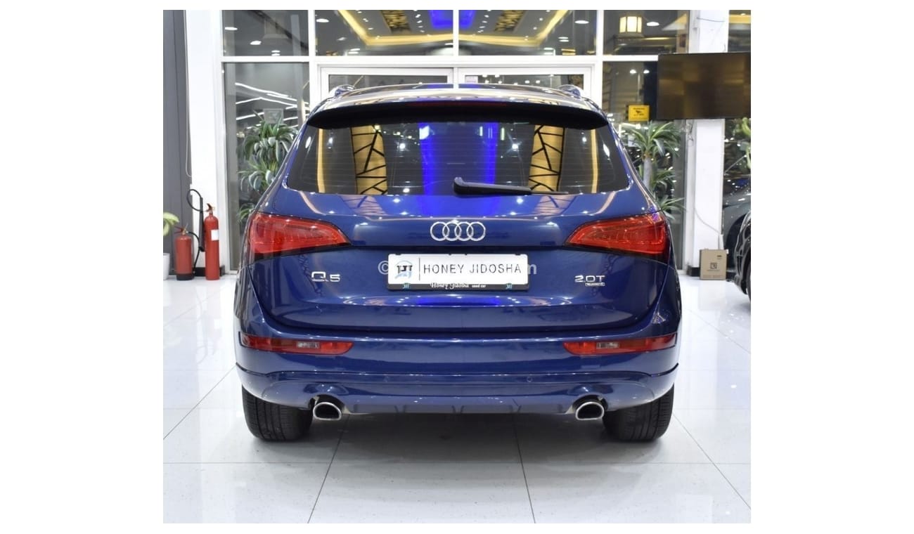 Audi Q5 EXCELLENT DEAL for our Audi Q5 2.0t Quattro ( 2014 Model ) in Blue Color GCC Specs