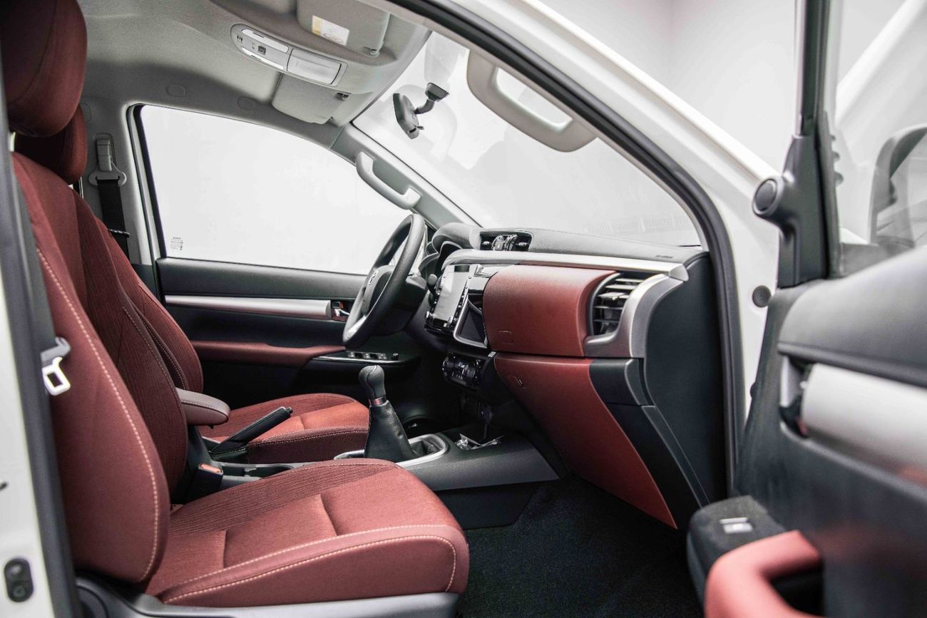 Toyota Hilux 2.7L - Manual - Super White Inside Red | Export Only