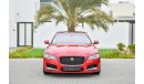 Jaguar XF Fully Agency Serviced - Under Agency Warranty - fully Loaded - AED 1,939 PM - 0% DP