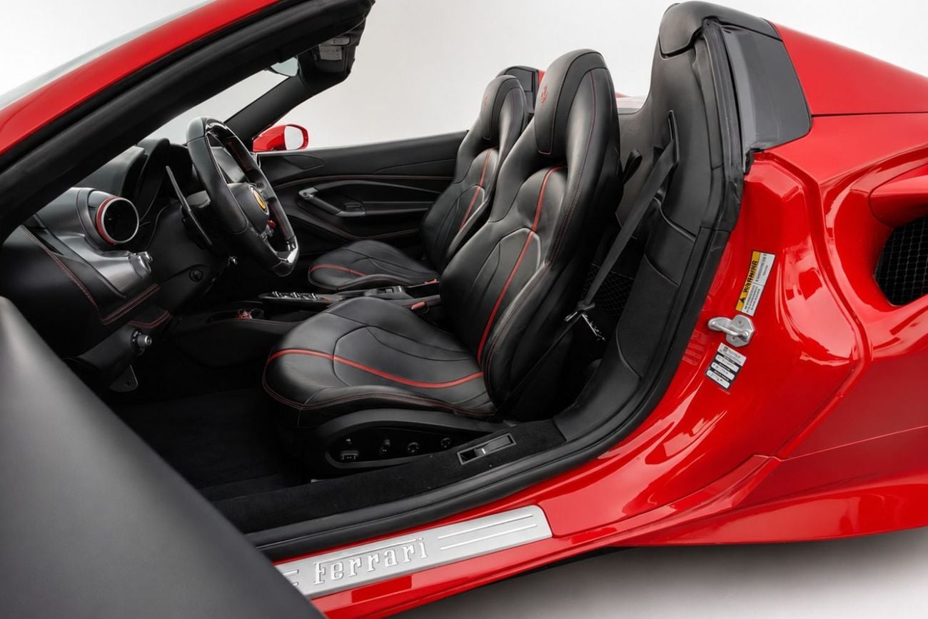 Ferrari F8 Spider STD l Rosso Corsa l European Specs l AED 13,904 / Monthly
