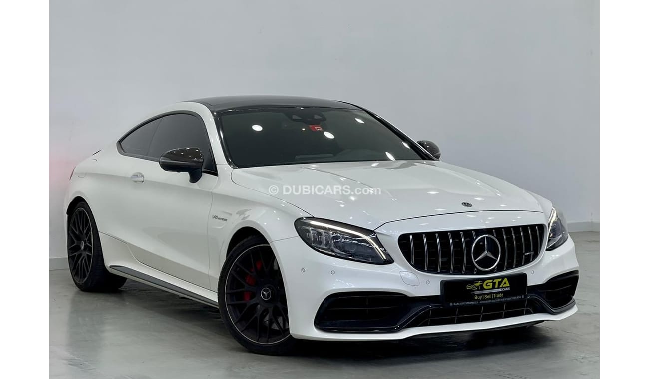 مرسيدس بنز C 63 كوبيه 2019 Mercedes-Benz C63 S Coupe AMG, June 2024 Mercedes Warranty, FSH, Fully Loaded, GCC