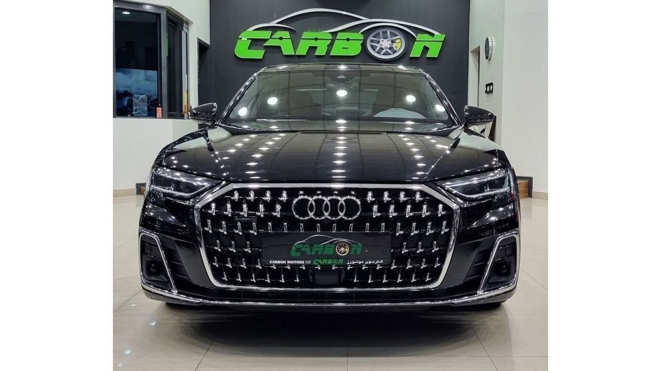 أودي A8 AUDI A8L 55TFSI GCC 2023 IN IMMACULATE CONDITION (WARRANTY+SERVICE CONTRACT FROM OFFICIAL DEALER)
