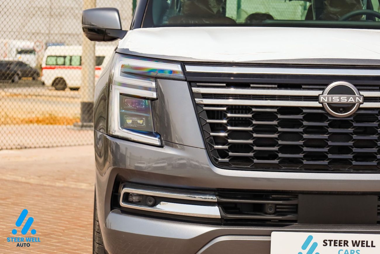 نيسان باترول LE PLATINUM CITY 2026 GCC 3.5 Twin Turbo | TAN interior | AWD | 9AT | 8 Seater SUV | Export Only
