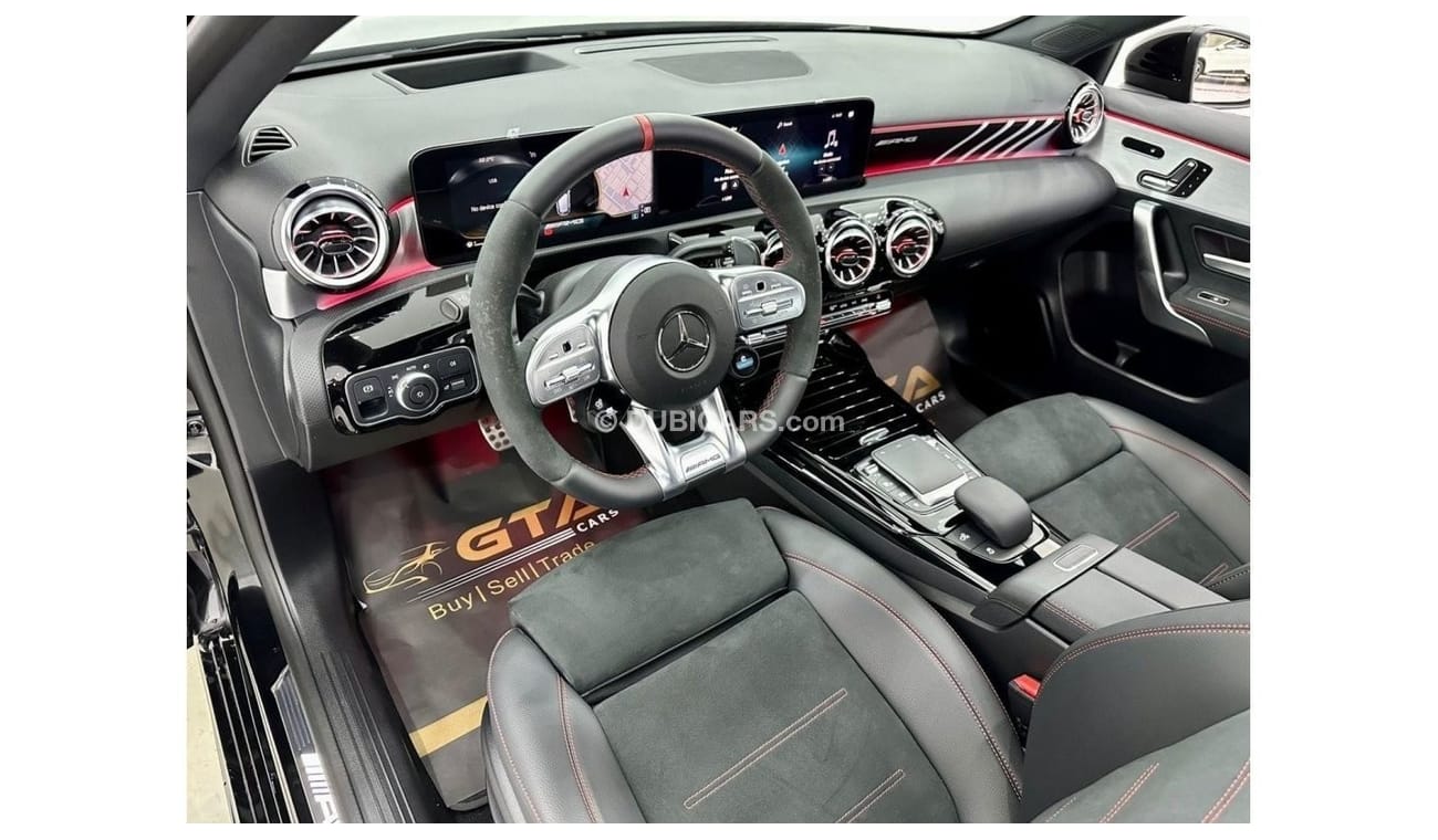 Mercedes-Benz A 35 AMG Premium 2022 Mercedes-Benz A-35 AMG Aero Package, Mercedes Warranty 2027, Like New, GCC Specs