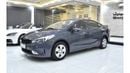 Kia Cerato EXCELLENT DEAL for our KIA Cerato ( 2017 Model ) in Grey Color GCC Specs