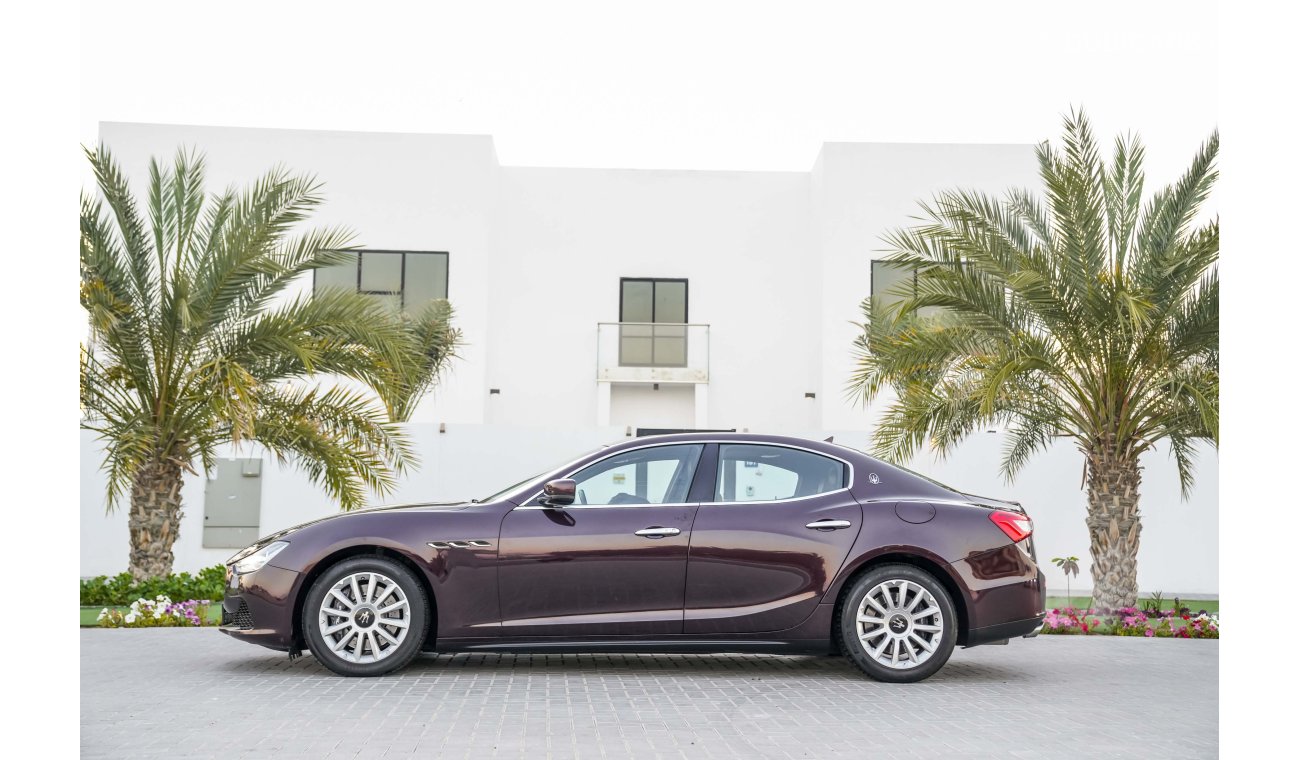 Maserati Ghibli - Exceptional Condition! - Top Specs! - AED 1,890 PM! - 0% DP