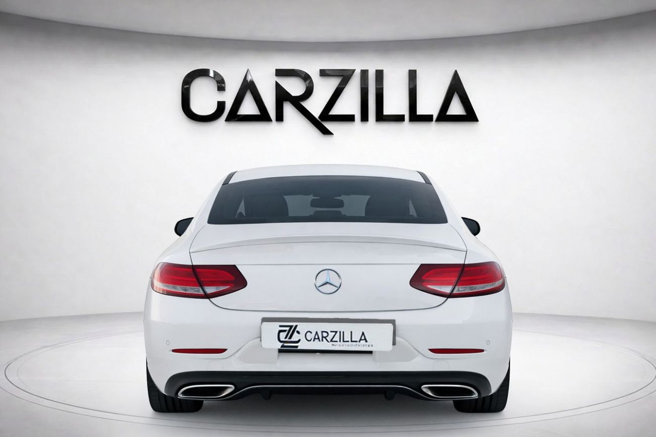 Mercedes-Benz C 300 Coupe AED 1,535 / Monthly l  0% Downpayment l C300 Coupe l Excellent Condition