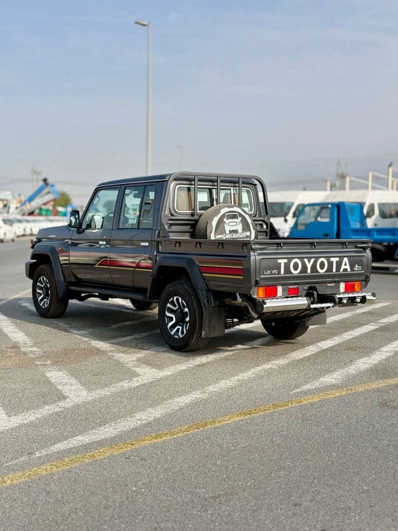 تويوتا لاند كروزر 70 TOYOTA LAND CRUiSER - ( 70 SERIES )-(GRJ79)-PiCK UP DOUBLE CAB - 4.0 - 4WD - 2025