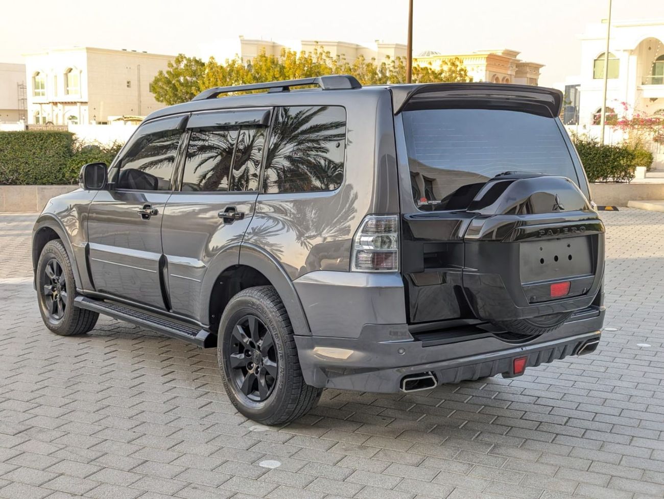 Mitsubishi Pajero Mitsubishi Pajero 2017 grey LHD Petro engine
