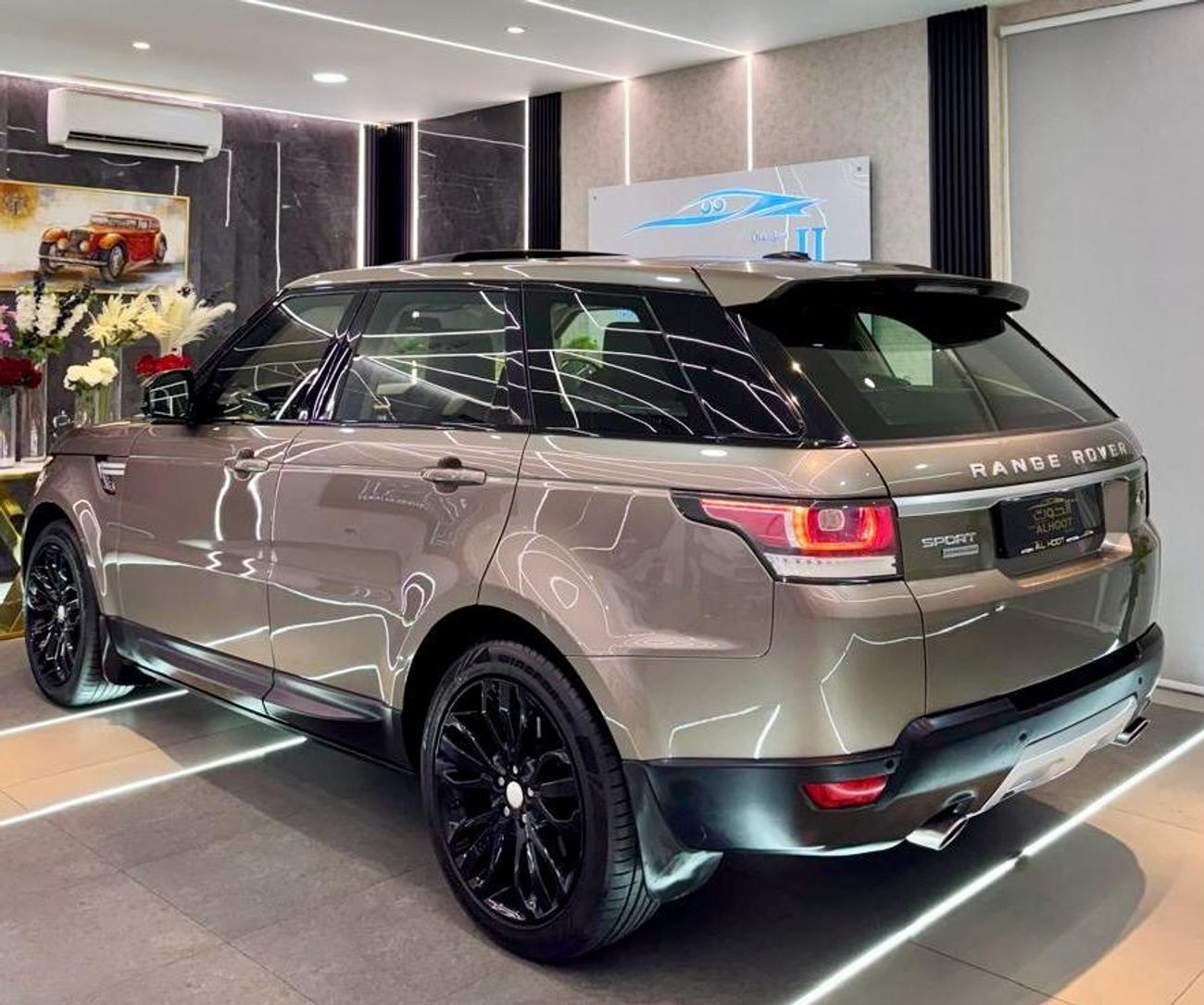 لاند روفر رينج روفر سبورت Supercharged 5.0L SUPERCHARGED RANGE ROVER SPORT || GCC II FULLY LOADED || AUTO FOOTSTEPS || ACCIDEN