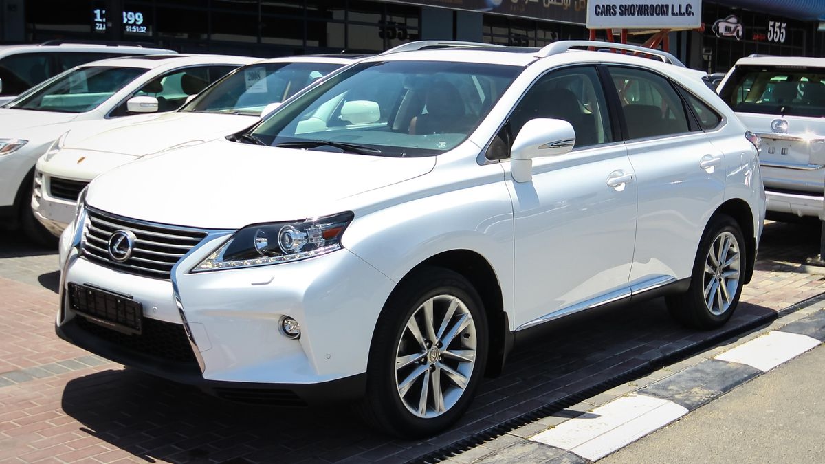 Lexus RX 350 for sale: AED 135,000. White, 2015