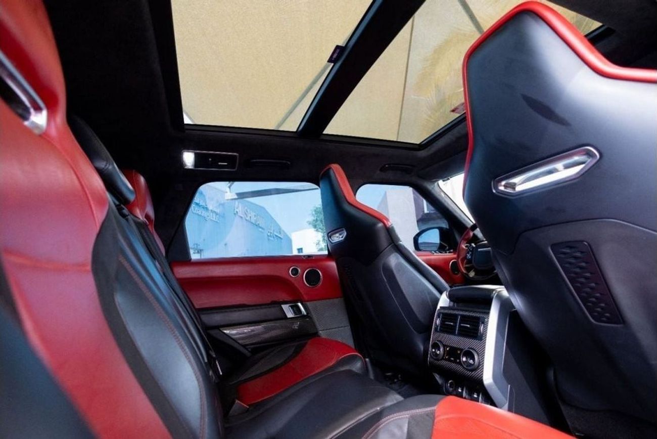 لاند روفر رينج روفر سبورت Range Rover Sport SVR 2019 GCC under Warranty with Flexible Down-Payment.