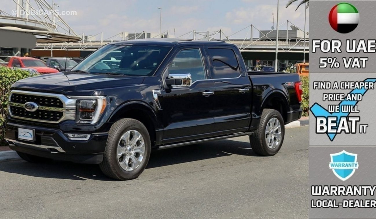 Ford F-150 Platinum 3.5L V6 Ecoboost , Massage Seats , 2022 , With 3 Years or 100K Km Warranty