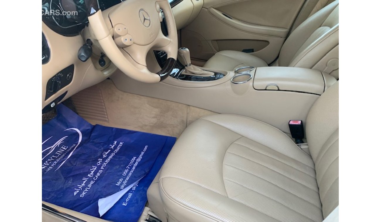 مرسيدس بنز CLS 550 وارد اليابان بطاقة جمركية  2008