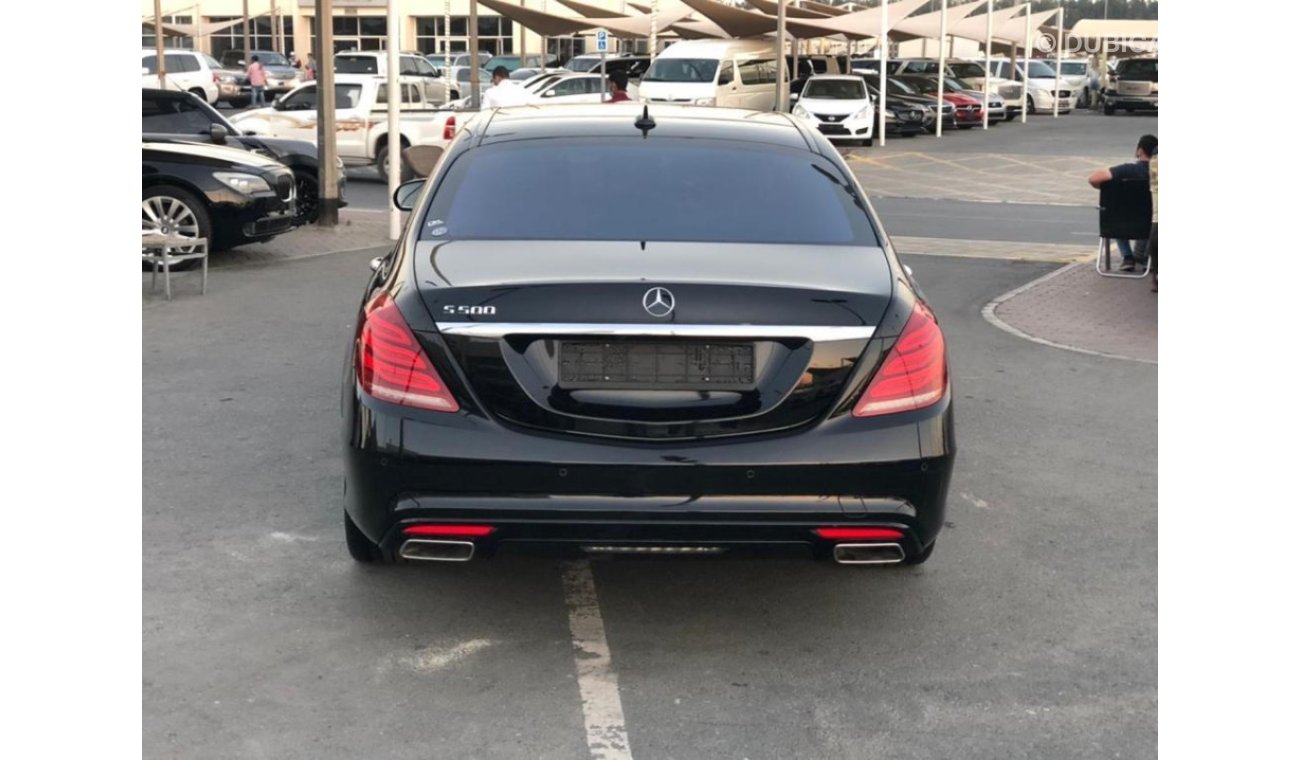 Mercedes-Benz S 500 model 2015 GCC car prefect condition full option low mileage panoramic roof leat