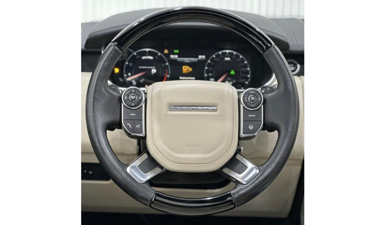 Land Rover Range Rover 2016 Range Rover Vogue SE V8 Supercharged, Full Range Rover Service History, GCC