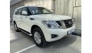 Nissan Patrol 4L | SE|  GCC | EXCELLENT CONDITION | FREE 2 YEAR WARRANTY | FREE REGISTRATION | 1 YEAR FREE INSURAN