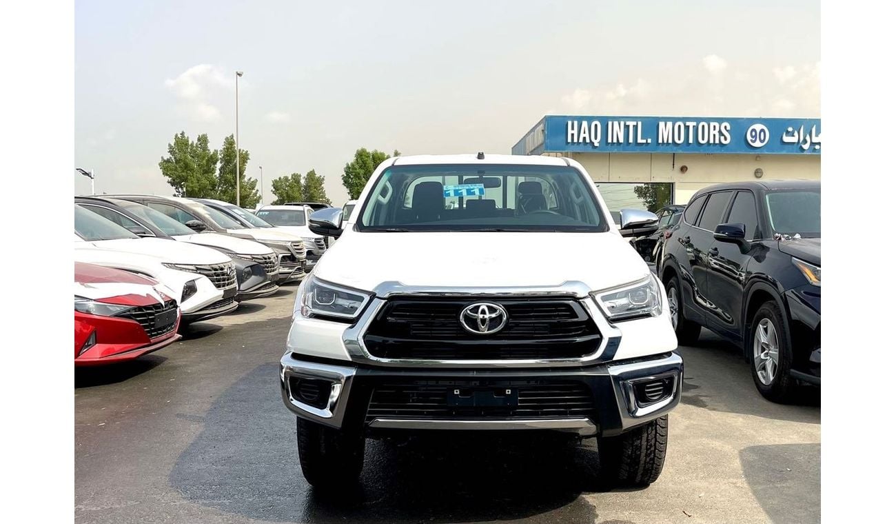Toyota Hilux 2022 Model, 2.4L Diesel, 4x4 Double Cabin, M/T, Chrome Bumper