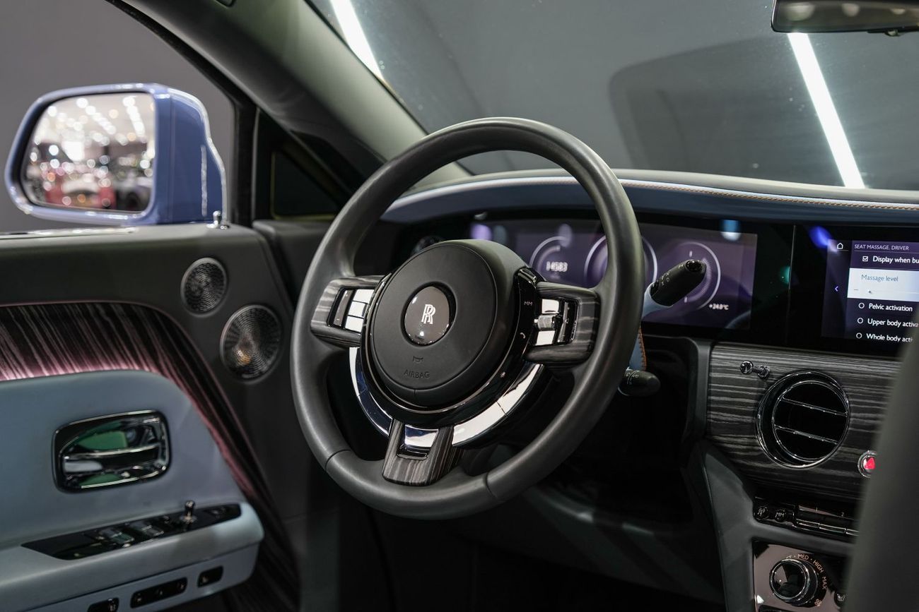 رولز رويس سبيكتر Mansory, Forged Carbon, Bespoke Audio, Starlight, Illuminated Grille, Canadel Paneling!!