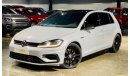 فولكس واجن جولف 2018 Volkswagen Golf R, VW Warranty, Full VW History, GCC