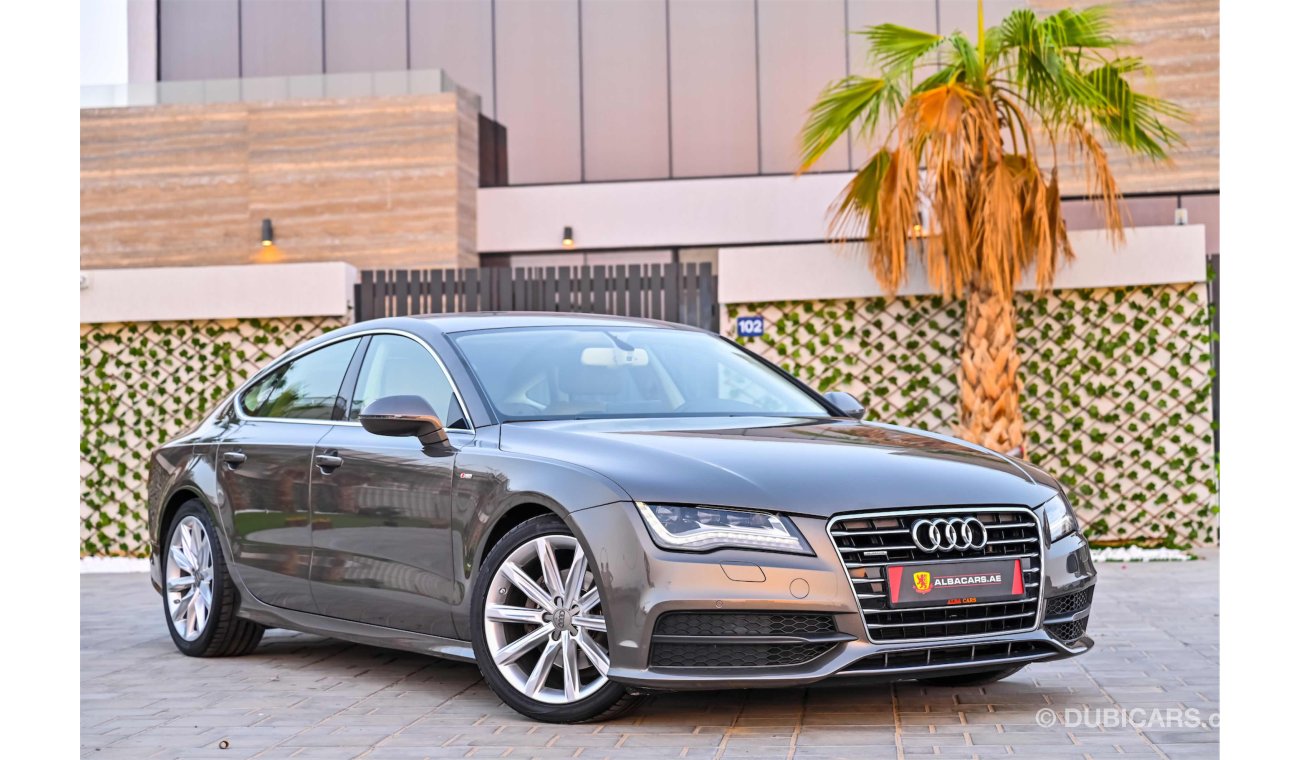 أودي A7 S-Line | 1,351 P.M | 0% Downpayment | Full Option | Exceptional Condition