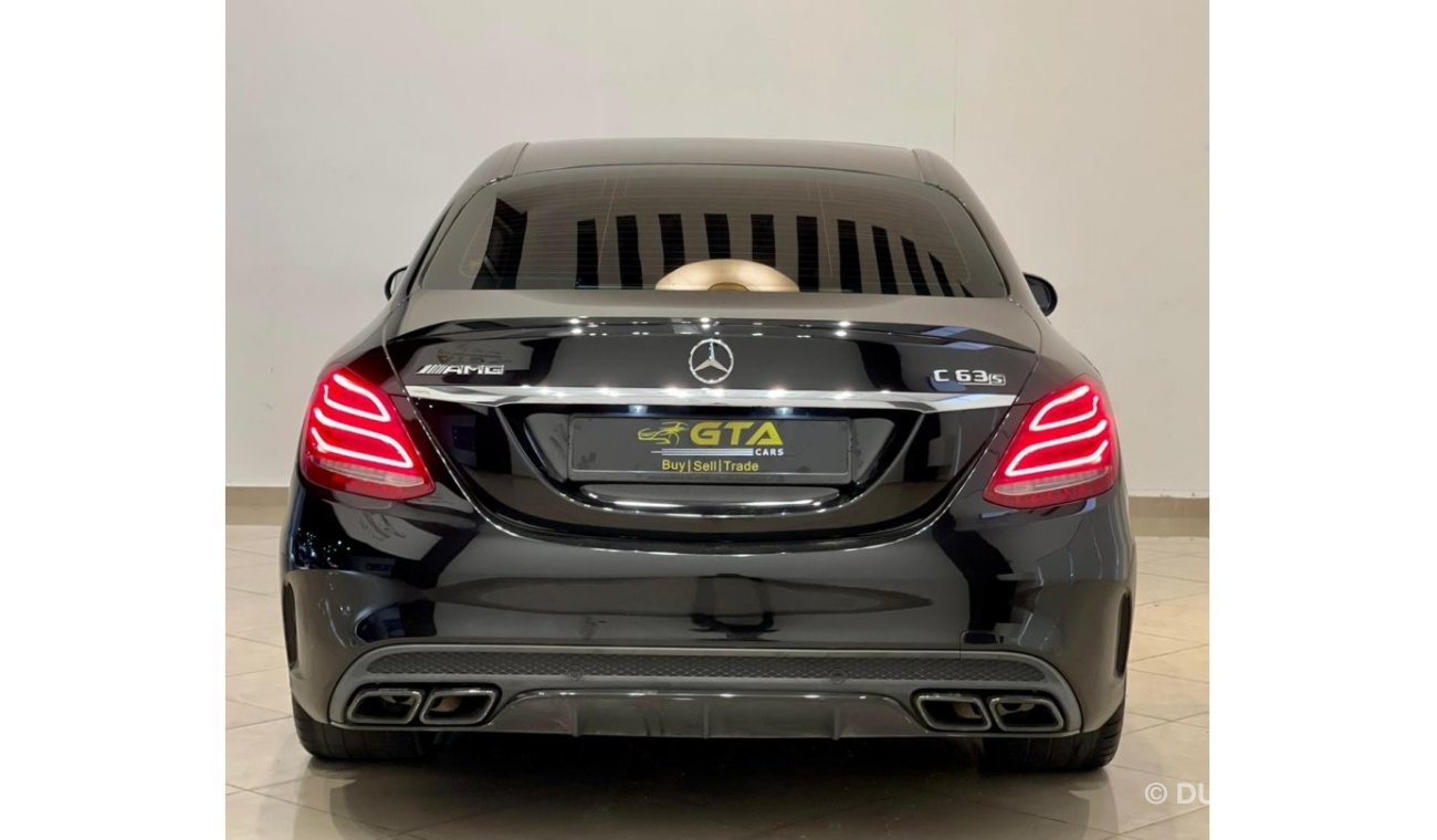 مرسيدس بنز C 63 AMG 2017 Mercedes Benz AMG C63s, Warranty, Full Dealer Service History, GCC